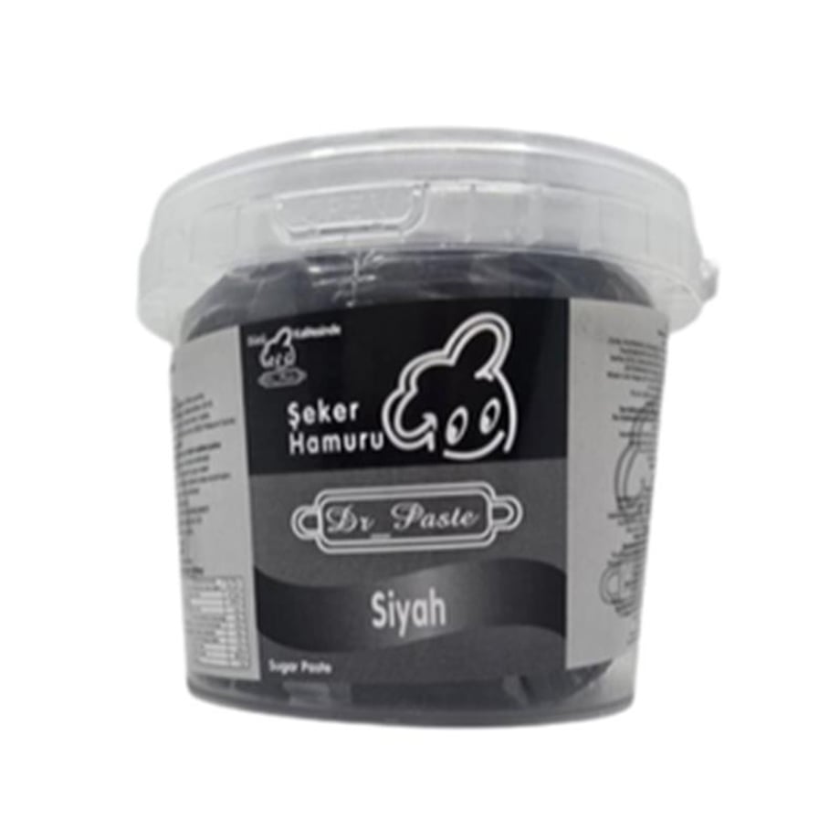 Dr. Paste Şeker Hamuru Siyah   (500 Gr)