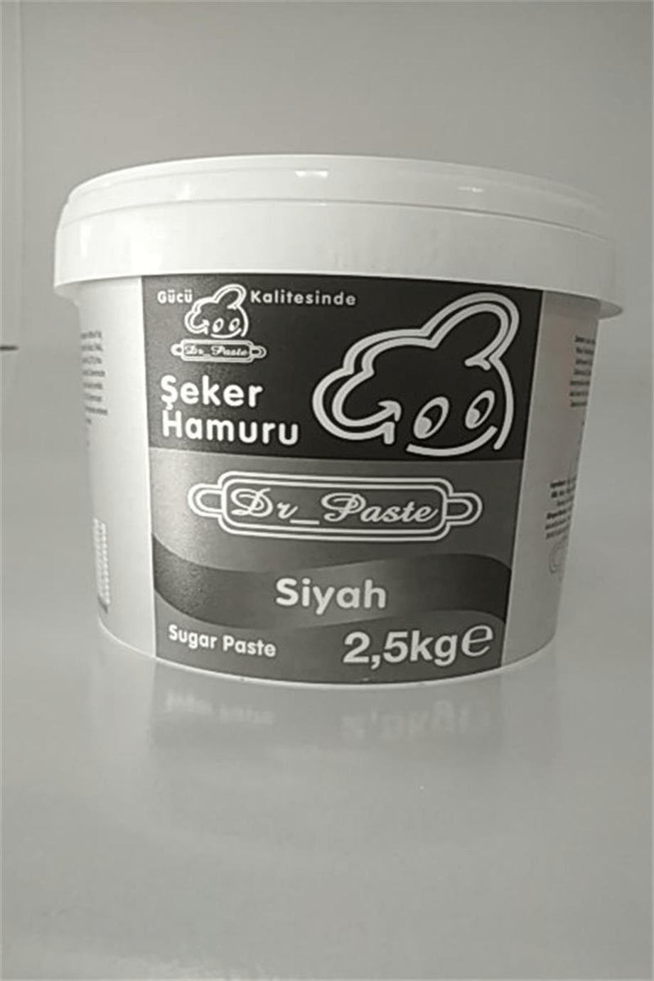Dr. Paste Şeker Hamuru Siyah   (2,5 Kg)