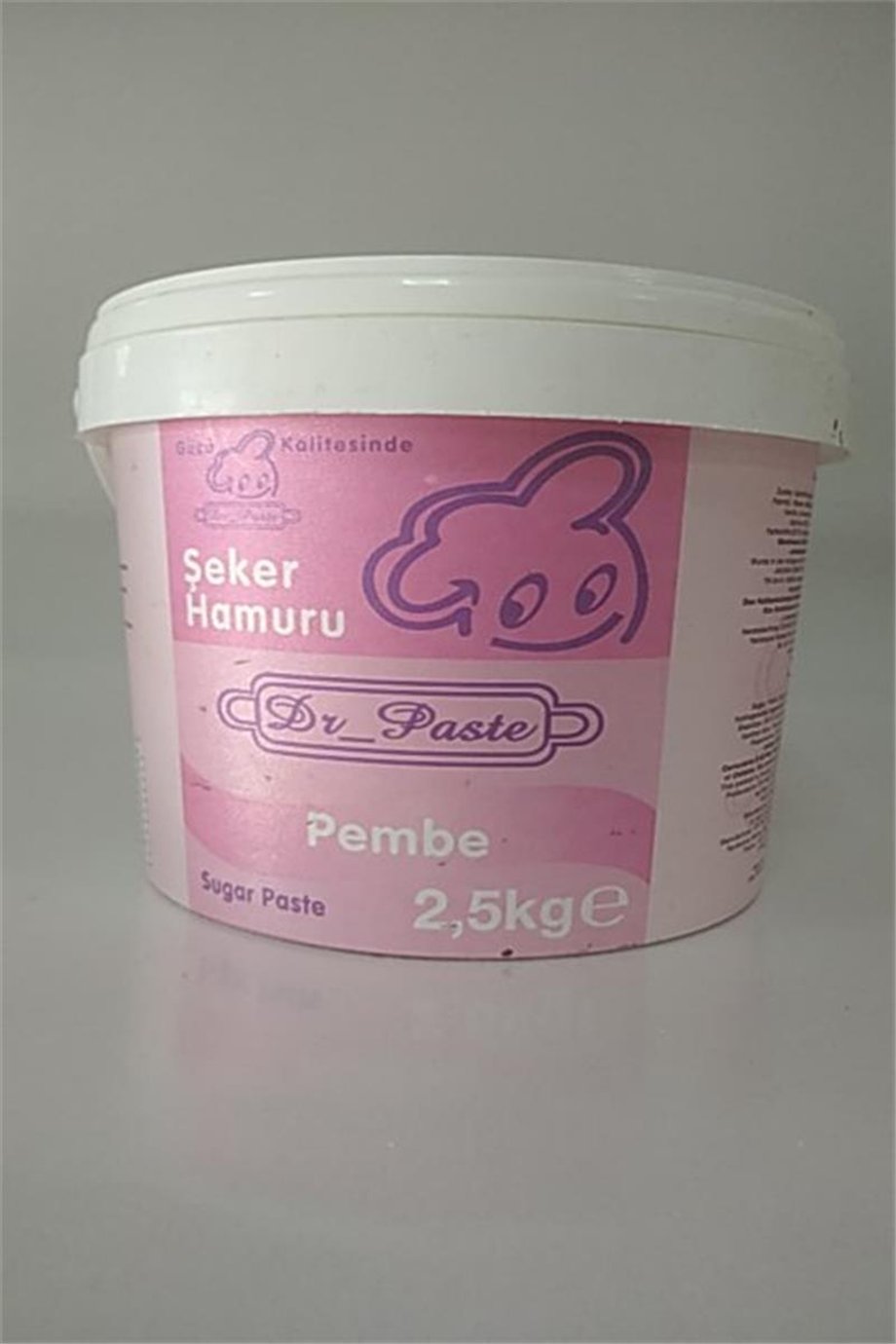Dr. Paste Şeker Hamuru Pembe   (2,5 Kg)