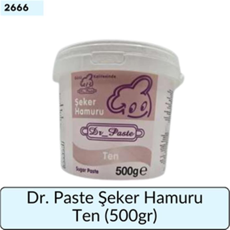 Dr. Paste Şeker Hamuru Ten   (500 Gr)