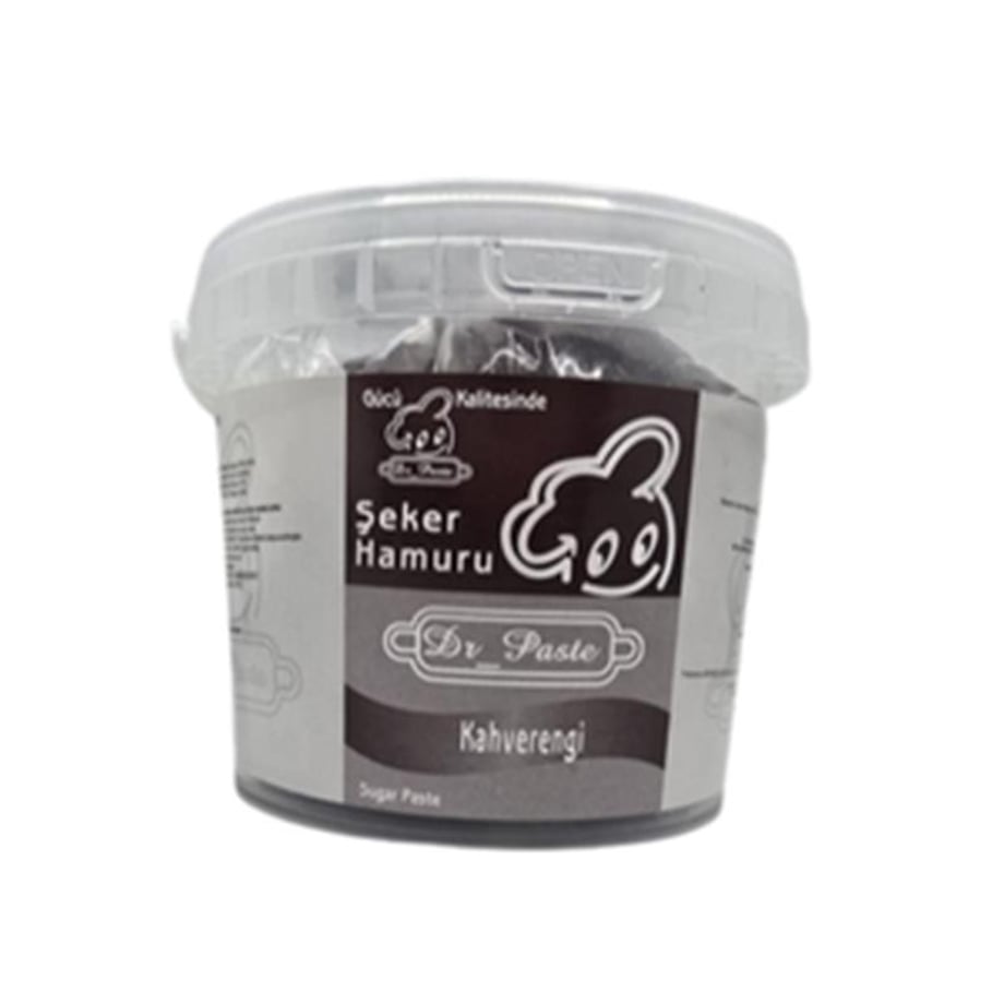 Dr. Paste Şeker Hamuru Kahverengi   (500 Gr)