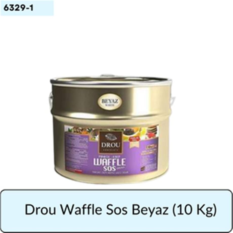 Drou Waffle Sos Beyaz 10 Kg