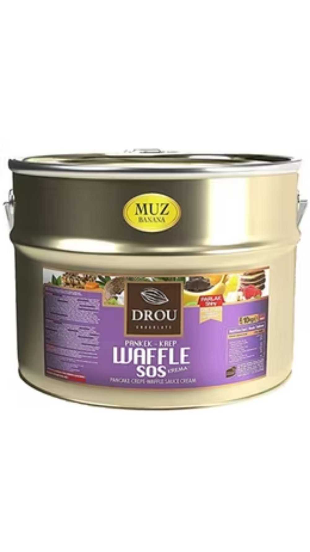 Drou Waffle Sos Muz 10 Kg