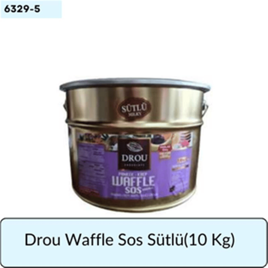 Drou Waffle Sos Sütlü 10 Kg