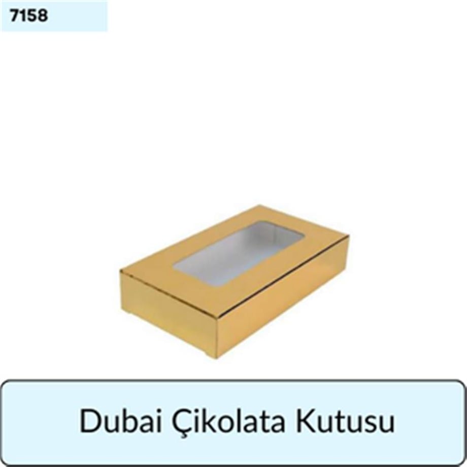 DUBAİ ÇİKOLATA KUTUSU