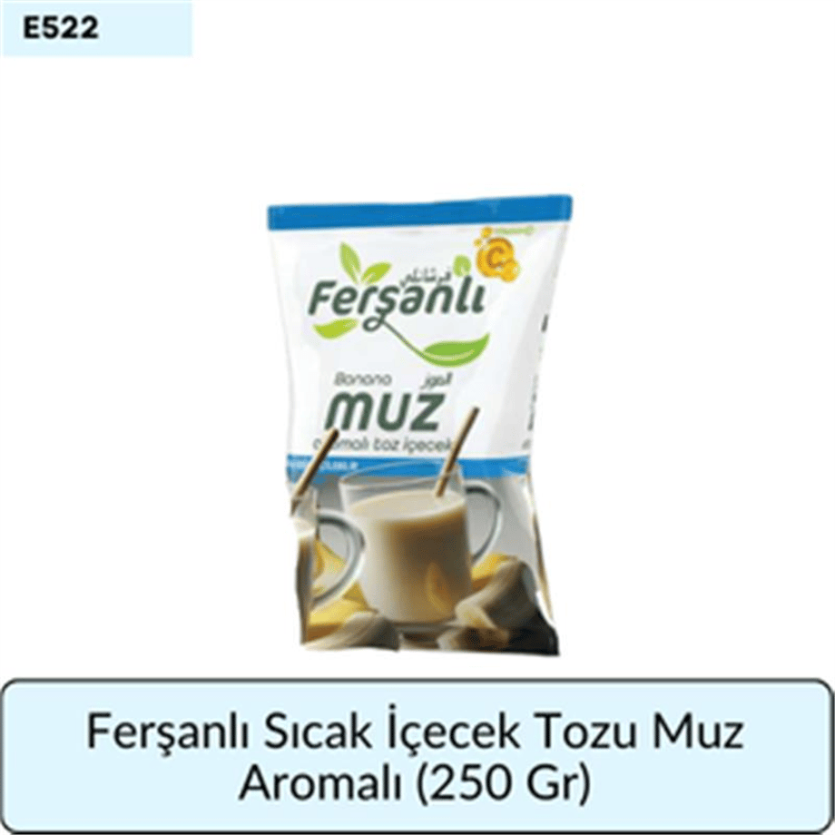 Ferşanlı Sıcak İçecek Tozu Sütlü Muz Arom (250 Gr)