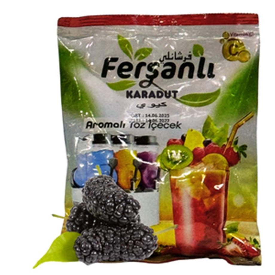 Ferşanlı Soğuk İçecek Tozu Karadut Aromalı (600Gr)