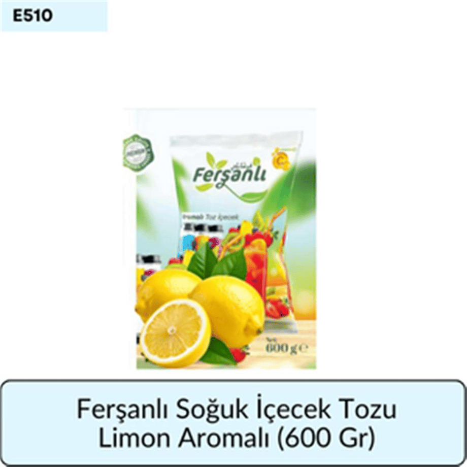 Ferşanlı Soğuk İçecek Tozu Limon Aromalı  (600 Gr)