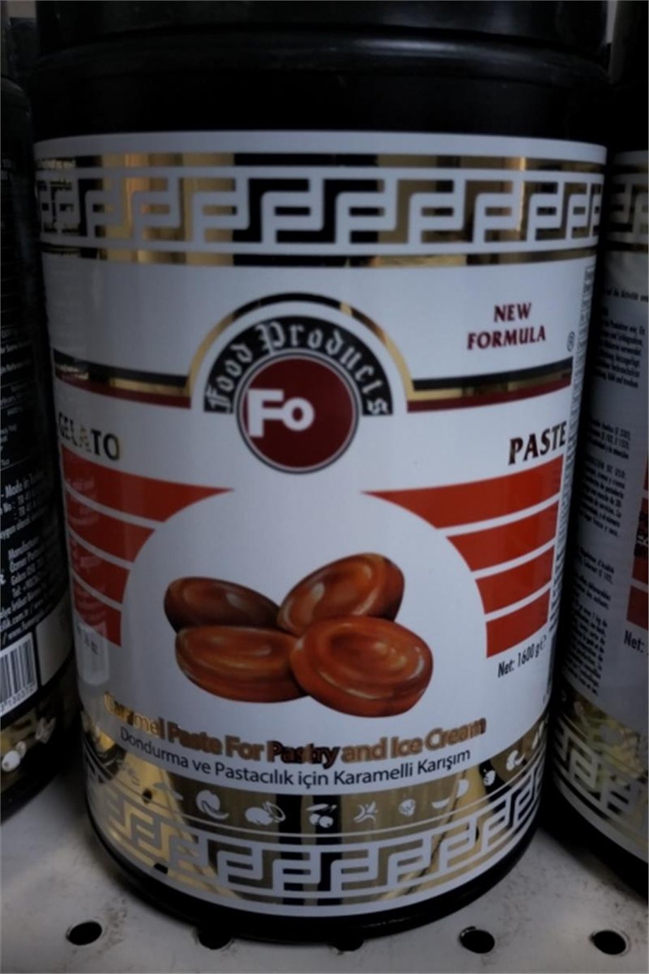 Fo Dond. ve Pasta Karışım Karamelli   (1600 Gr)