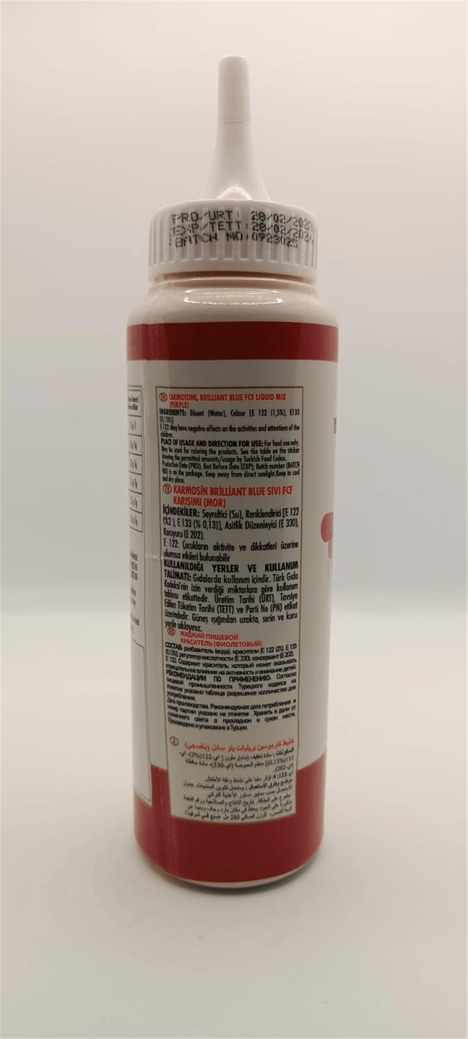 Fo Mor Sıvı Gıda Renklendiricisi   (280 ML)
