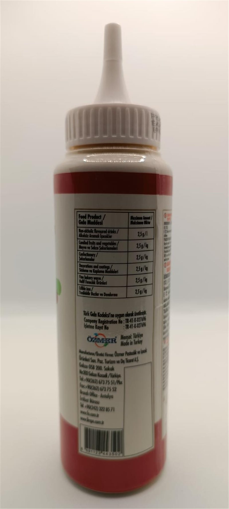 Fo Mor Sıvı Gıda Renklendiricisi   (280 ML)