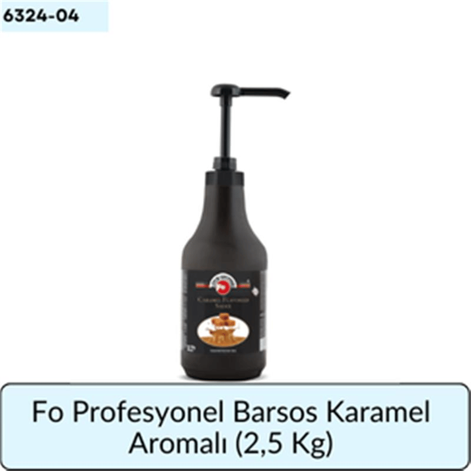 Fo Profesyonel Barsos Karamel Aromalı   (2,5 Kg)