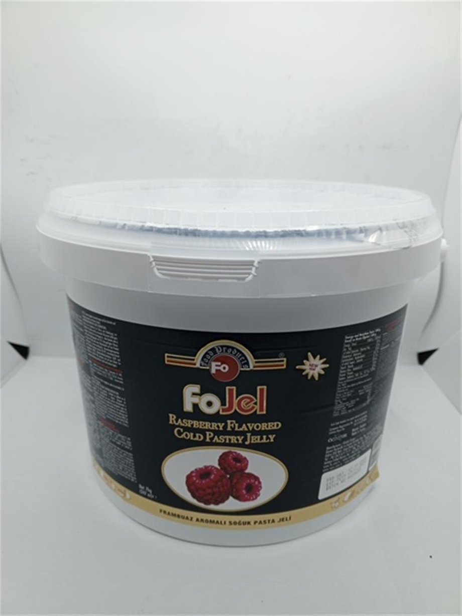 Fo Soğuk Pasta Jeli Frambuaz Aromalı   (7 Kg)