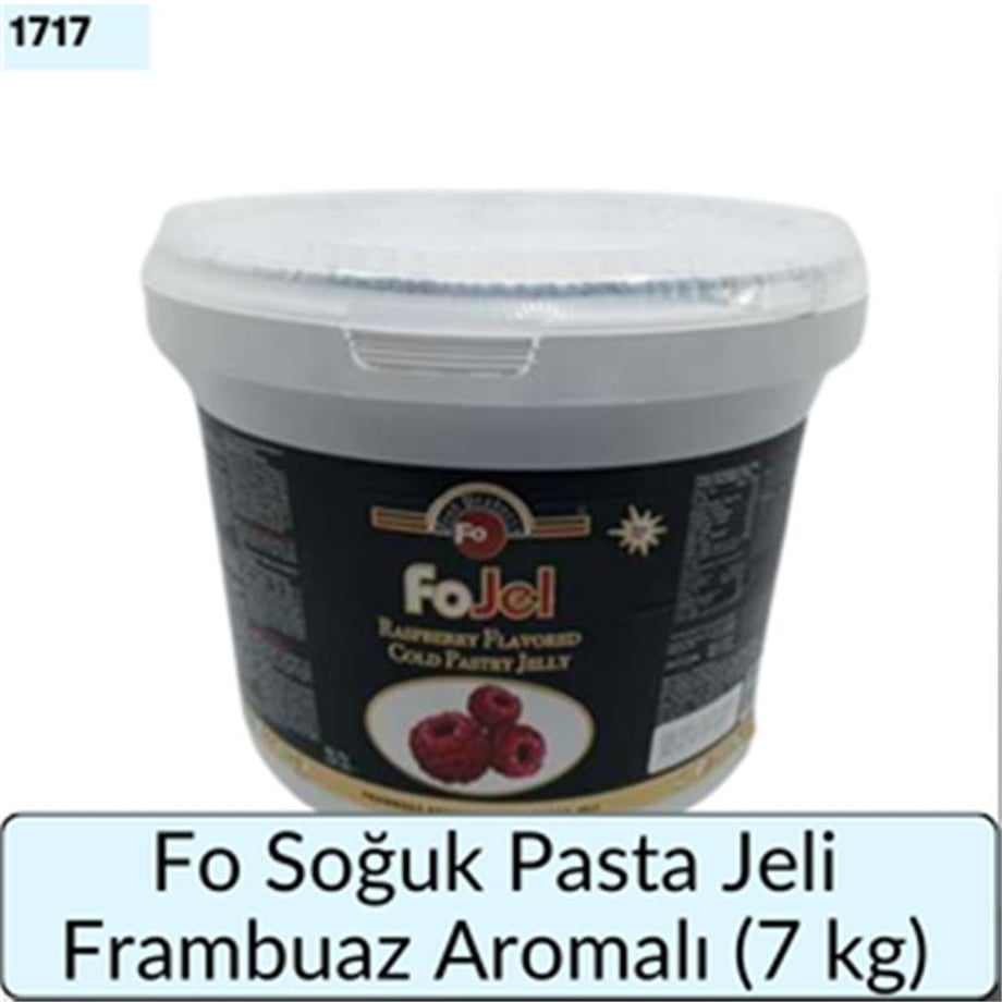 Fo Soğuk Pasta Jeli Frambuaz Aromalı   (7 Kg)
