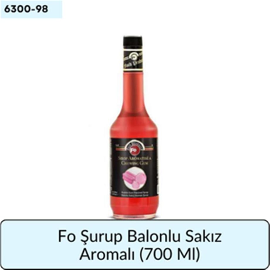 Fo Şurup Balonlu Sakız Aromalı   (700 ml)