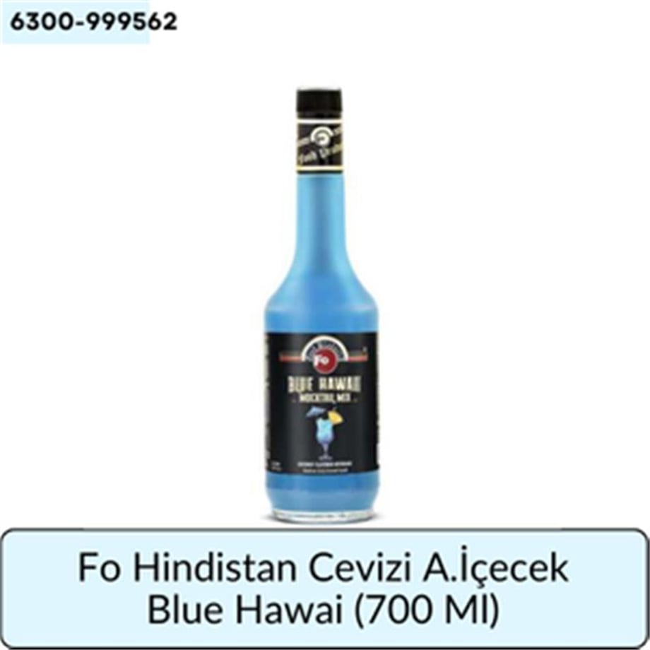 Fo Şurup H. Cevizi A. İçecek Blue Hawai   (700 ml)