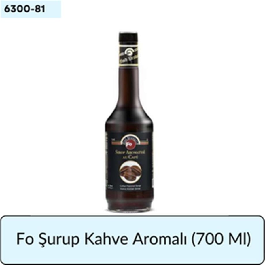 Fo Şurup Kahve Aromalı   (700 ml)