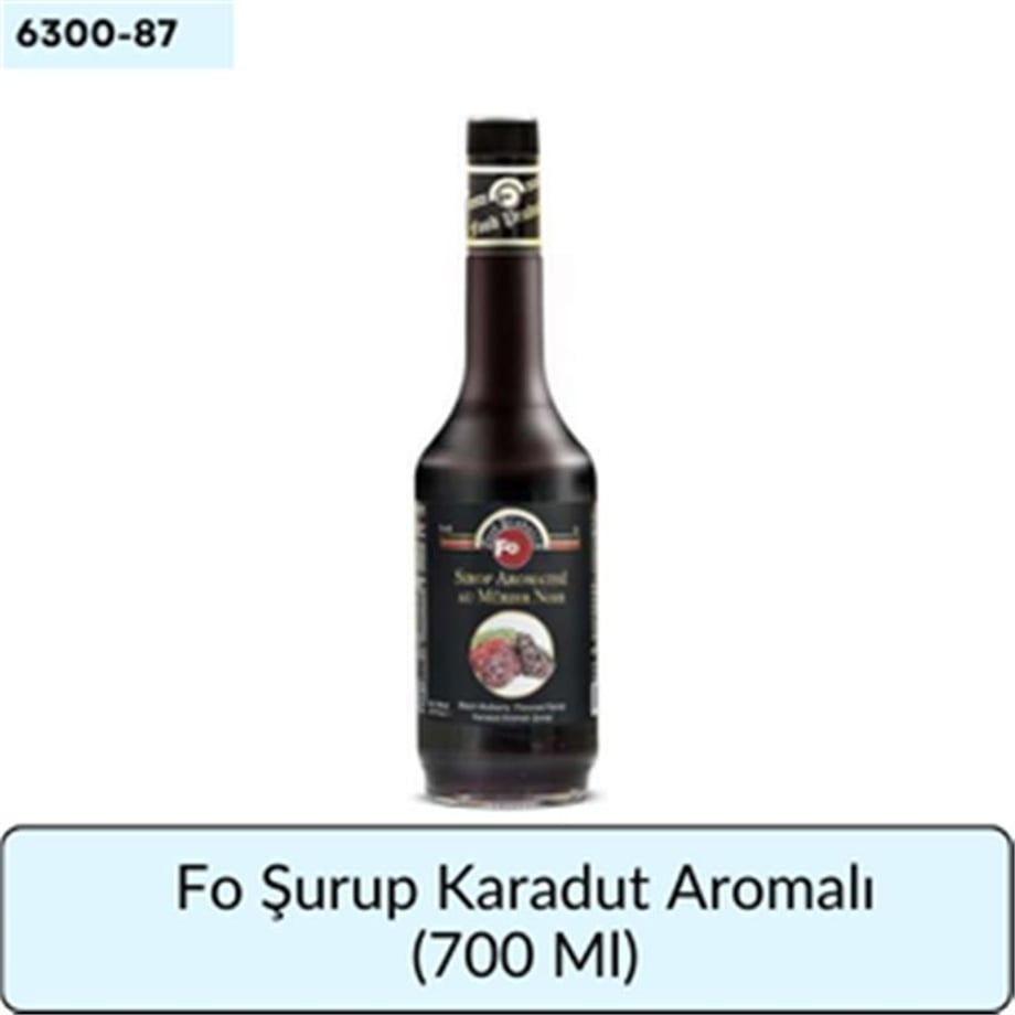 Fo Şurup Karadut Aromalı   (700 ml)