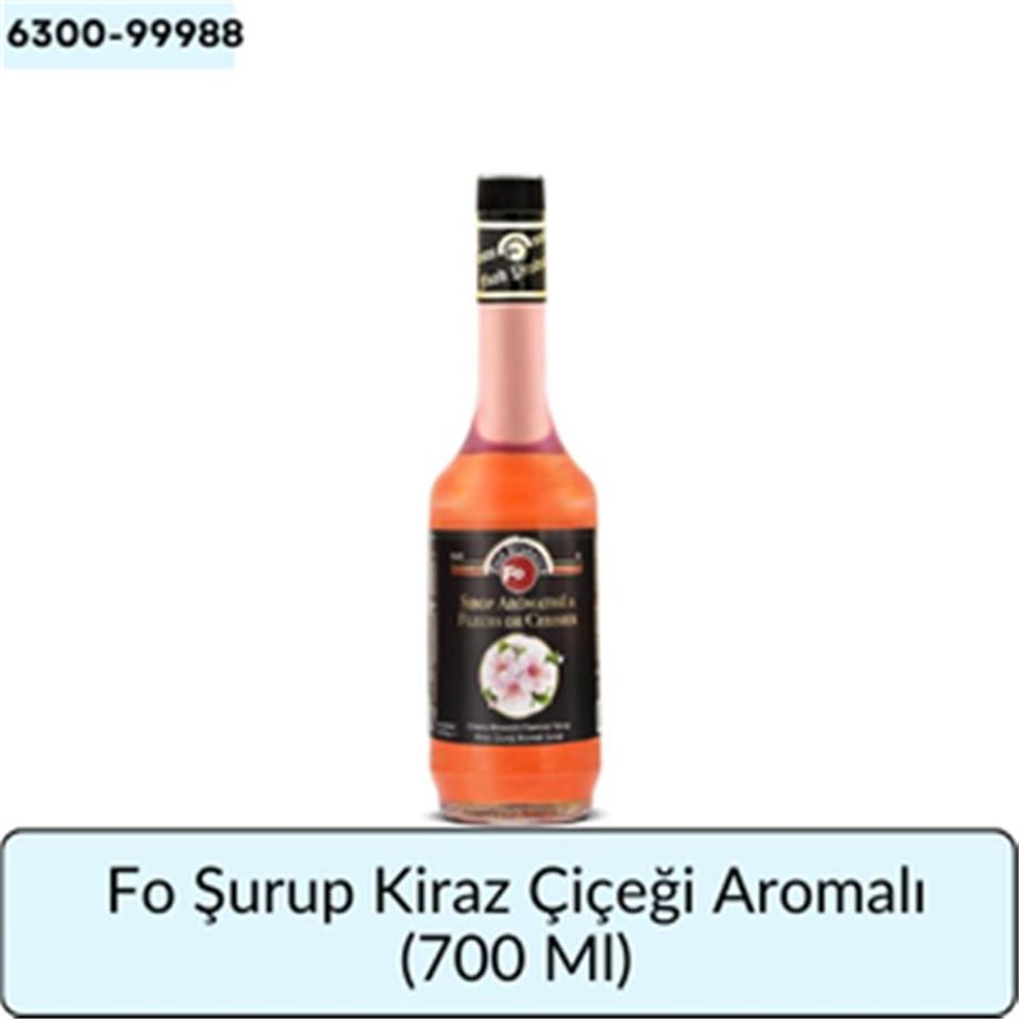 Fo Şurup Kiraz Çiçeği Aromalı   (700 ml)