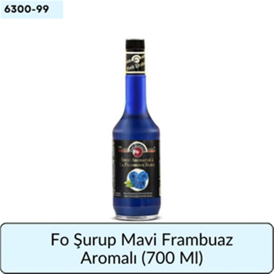Fo Şurup Mavi Frambuaz Aromalı   (700 ml)
