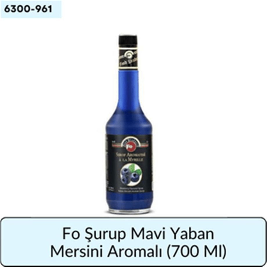 Fo Şurup Mavi Yaban Mersini Aromalı   (700 ml)