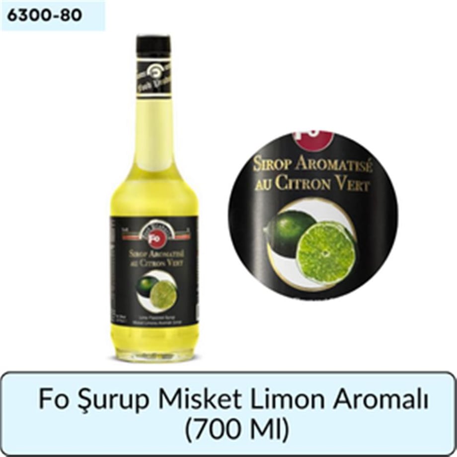 Fo Şurup Misket Limon Aromalı   (700 ml)