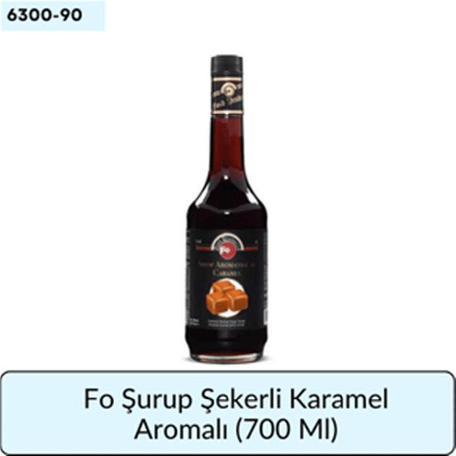 Fo Şurup Şekerli Karamel Aromalı   (700 ml)