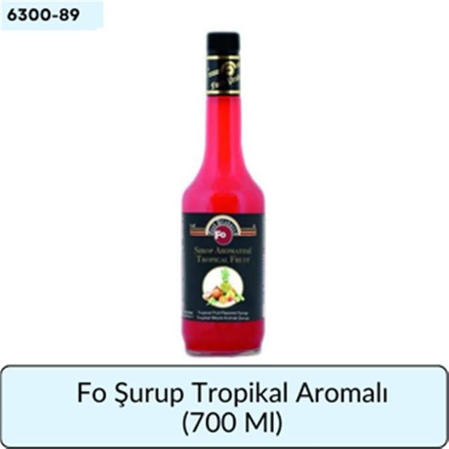 Fo Şurup Tropikal Aromalı   (700 ml)