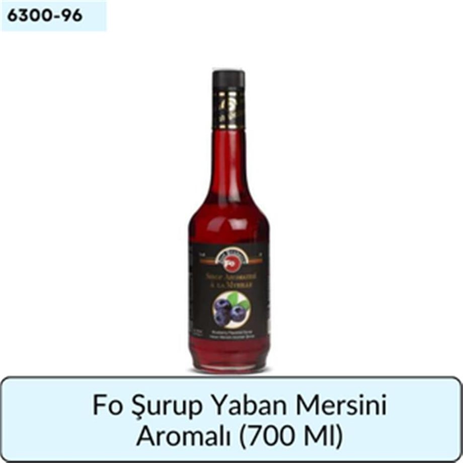 Fo Şurup Yaban Mersini Aromalı   (700 ml)