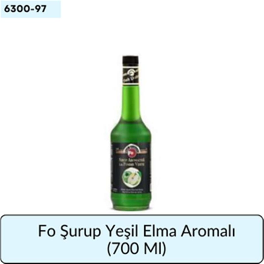 Fo Şurup Yeşil Elma Aromalı   (700 ml)