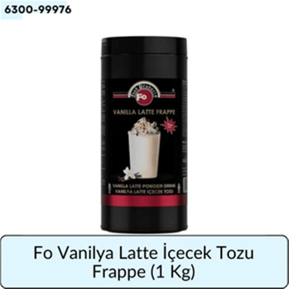Fo Vanilya Latte İçecek Tozu Frappe   (1 Kg)