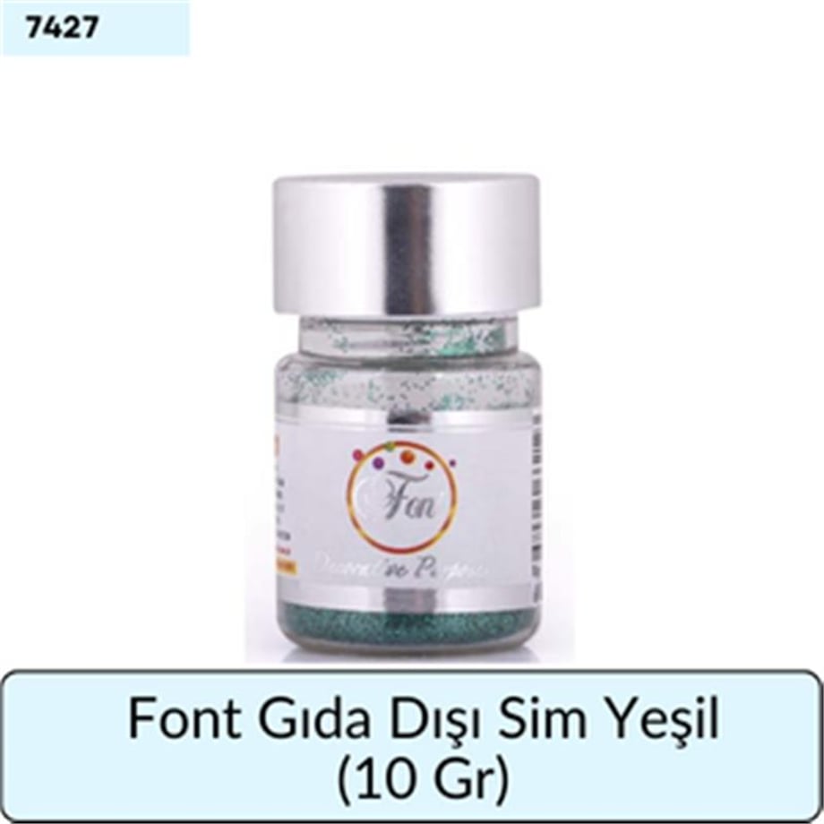 Font Gıda Dışı Sim Yeşil     (10 GR)