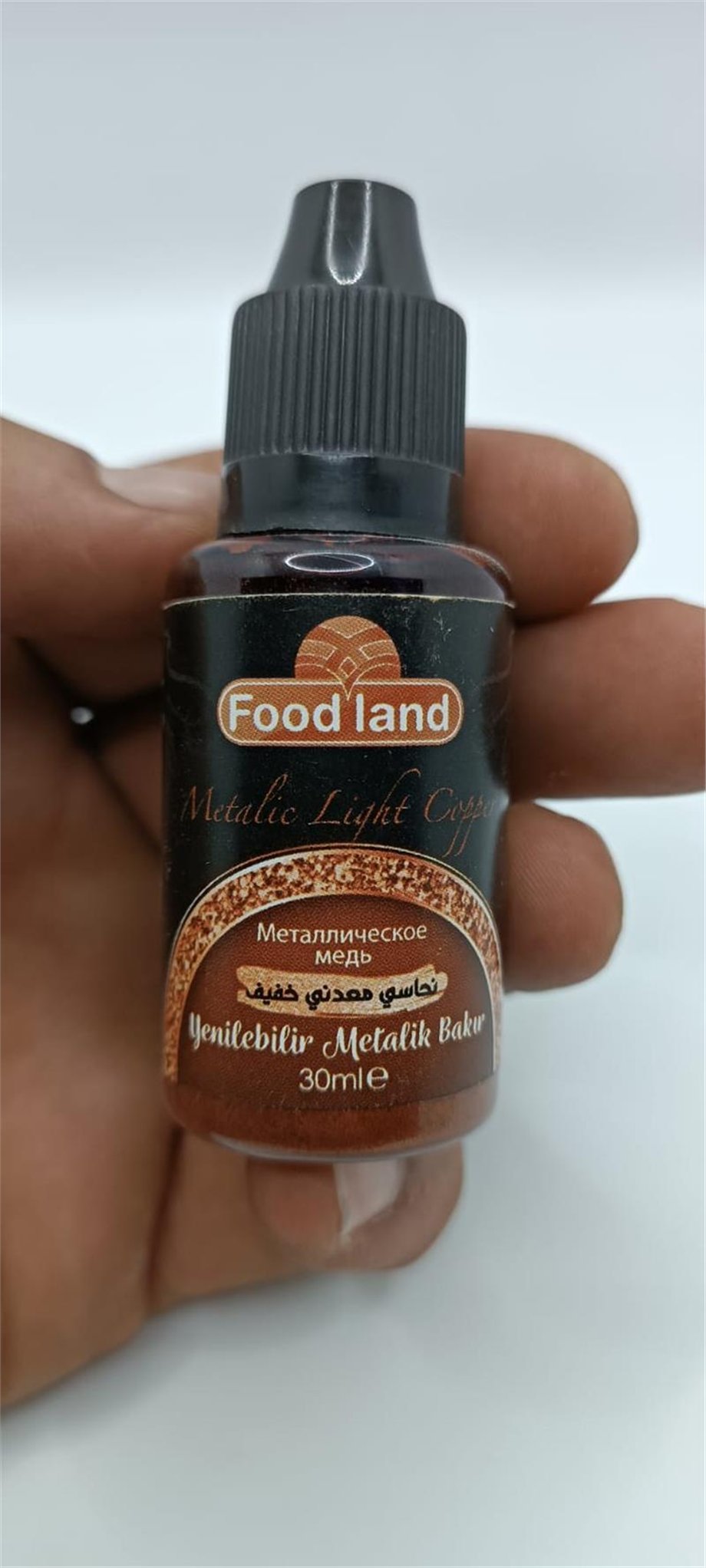 Foodland Sıvı Yaldız Bakır    (30 CC)