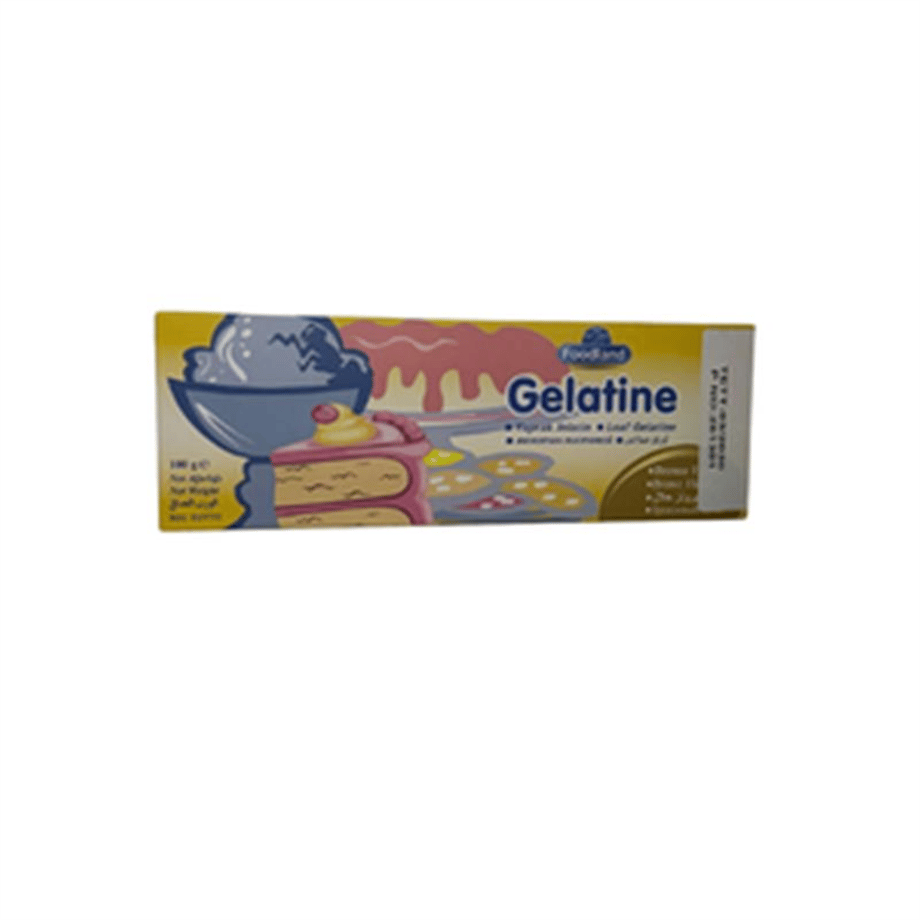 Foodland Yaprak Jelatin    (100 GR)