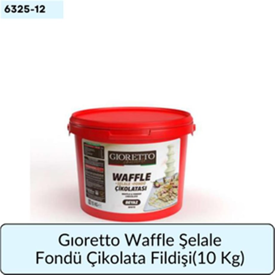 GIORETTO Waffle Şelale Fondü Çik. Fildişi 10 kg