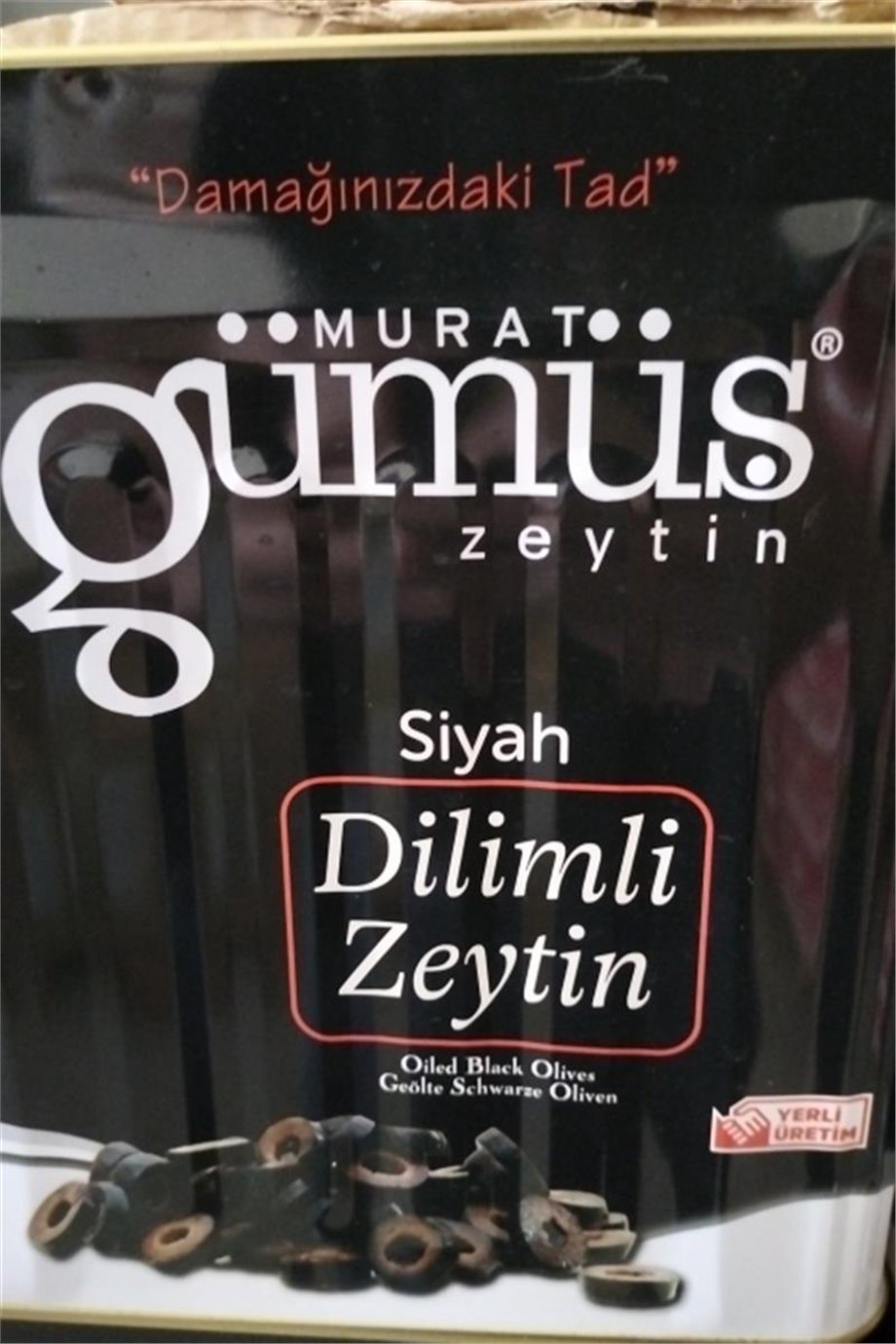 Gümüş Siyah Dilim Zeytin     (Net 7 kg)