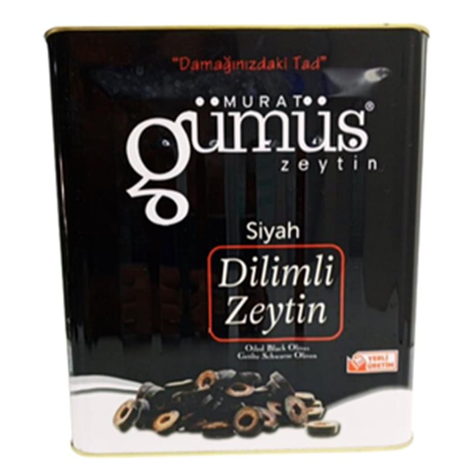 Gümüş Siyah Dilim Zeytin     (Net 7 kg)