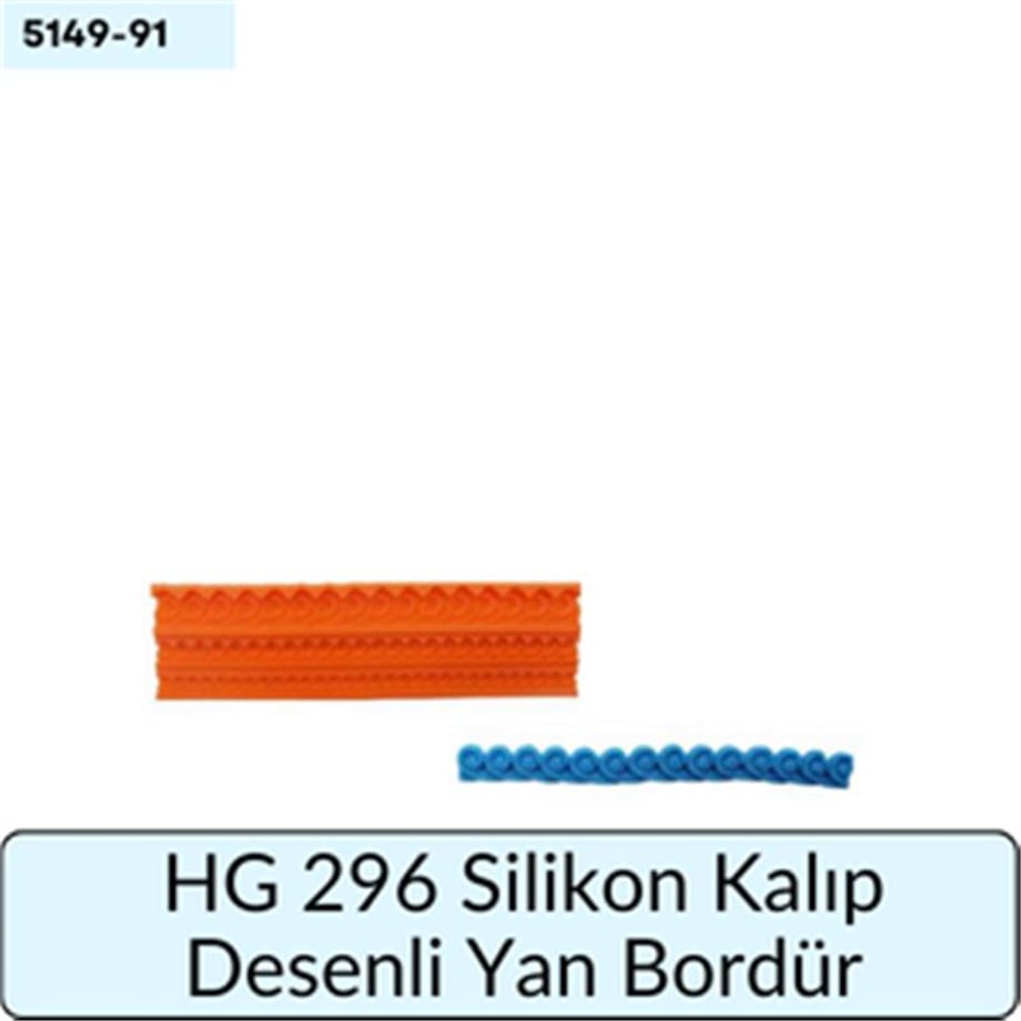 HG 296 SİLİKON KALIP YAN BORDÜR