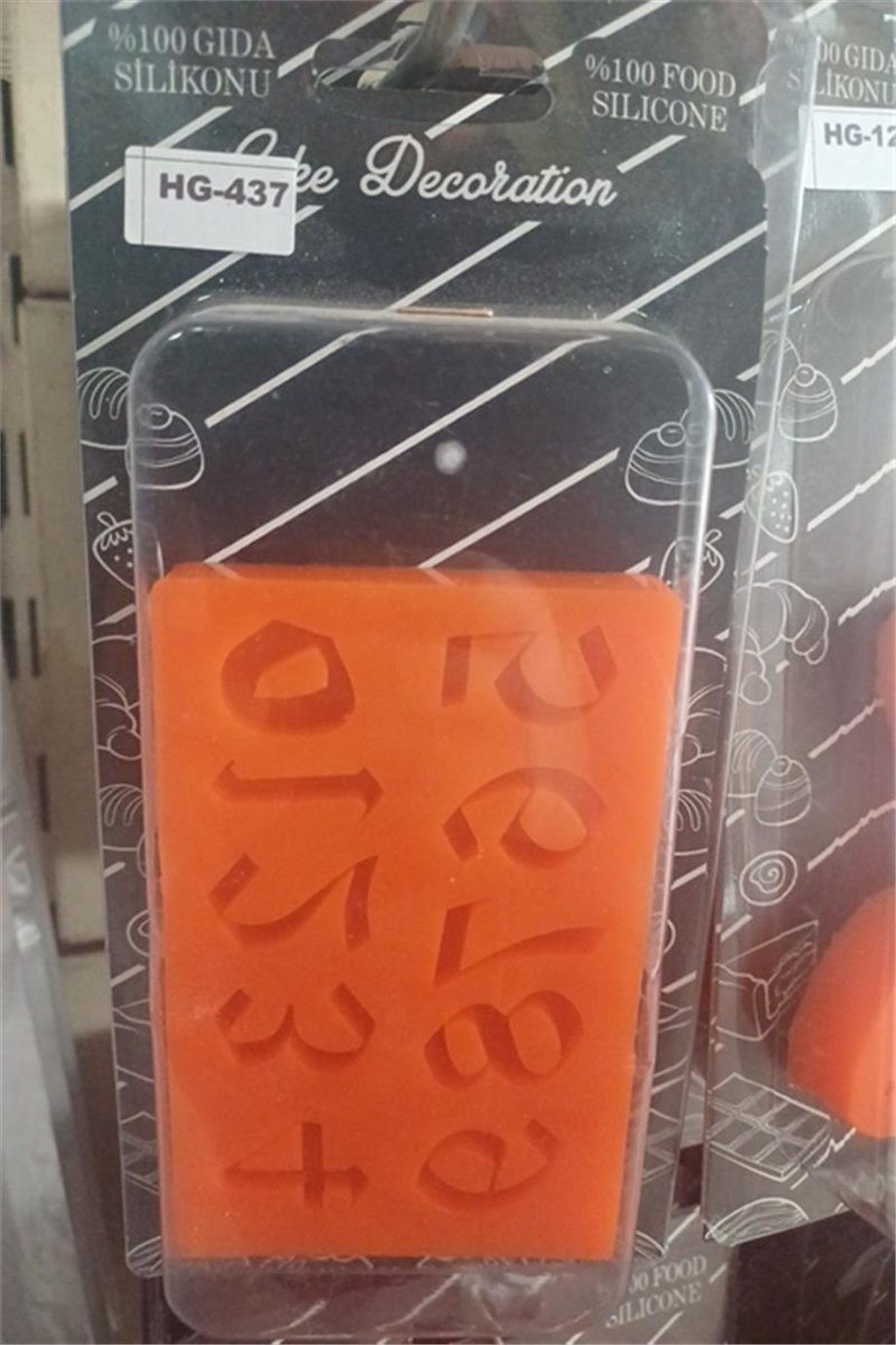 HG 437 SİLİKON KALIP RAKAM