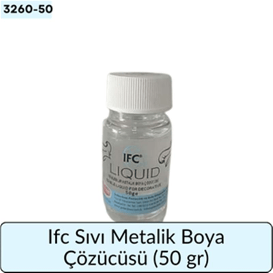 Ifc Sıvı Metalik Boya Çözücüsü (50 gr)