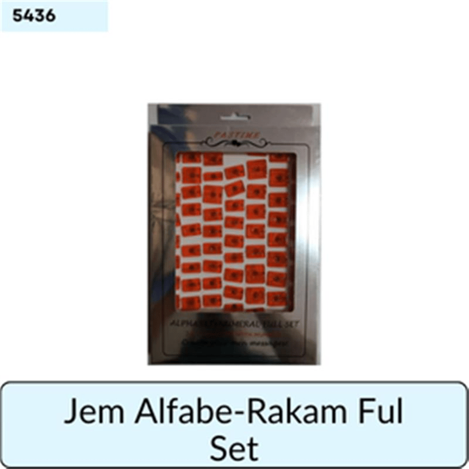 Jem Alfabe Rakam Full Set