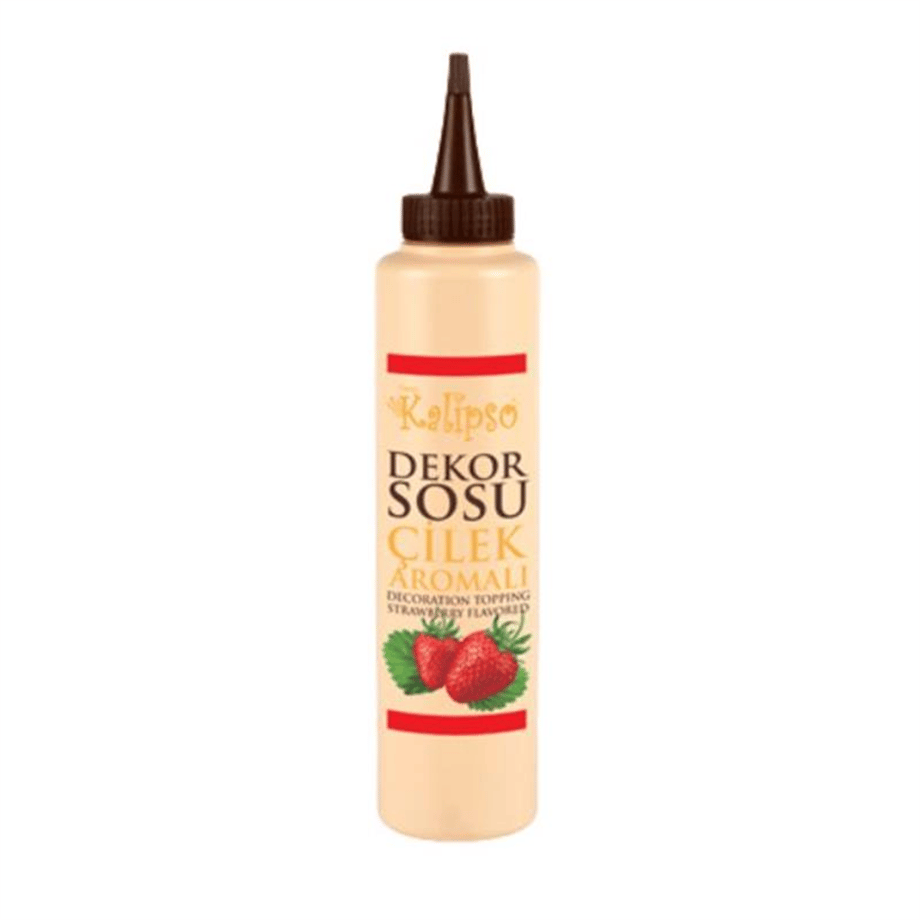 Kalipso Dekor Sosu Çilek Aromalı   (0,75 Kg)