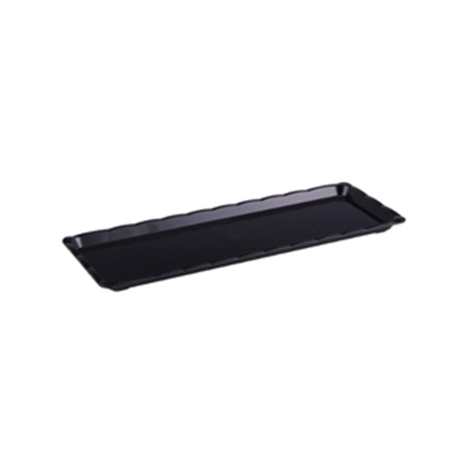 Kırılmaz Pasta Tepsisi Siyah   No:1 (32*12 Cm)