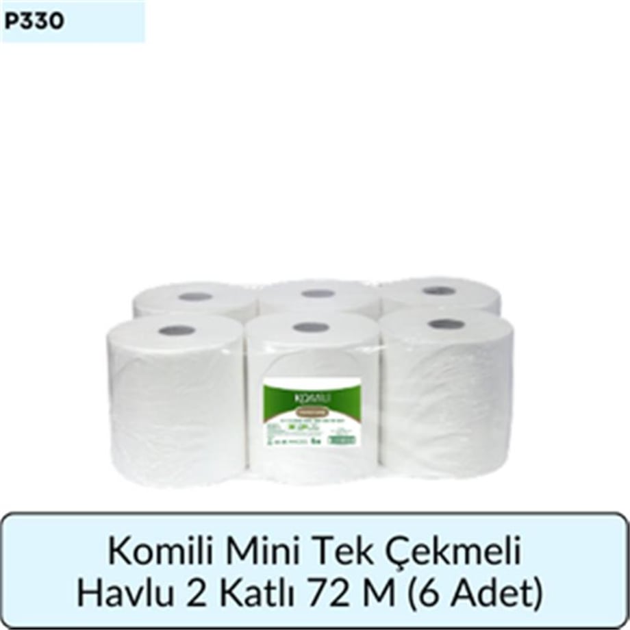 Komili Mini Tek Çek.Havlu 2 Katlı 72M  (6 Ad) 3,9K