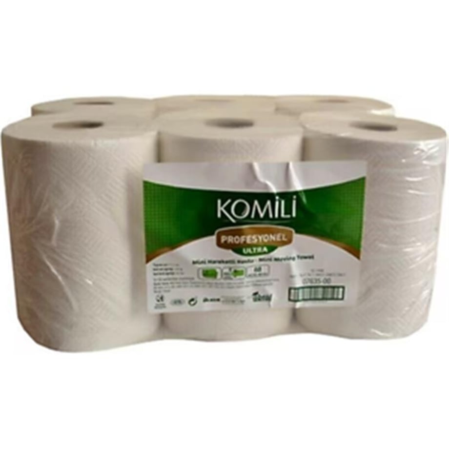 Komili Mini Tek Çek.Havlu 2 Katlı 72M  (6 Ad) 3,9K