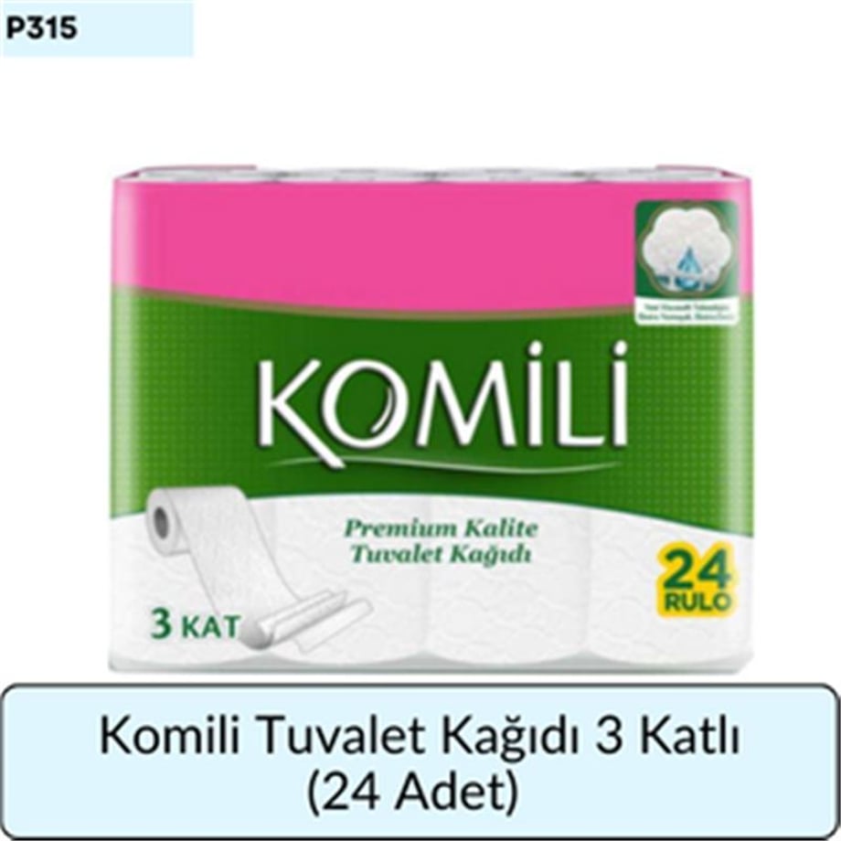 Komili Tuvalet Kağıdı 3 Katlı   (24 Adet)