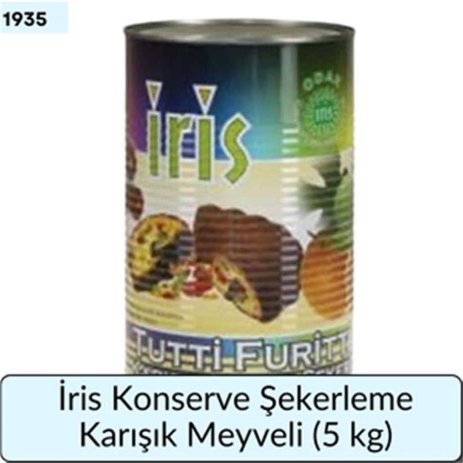 Konserve Şekerleme Karışık Meyveli     (5 kg)