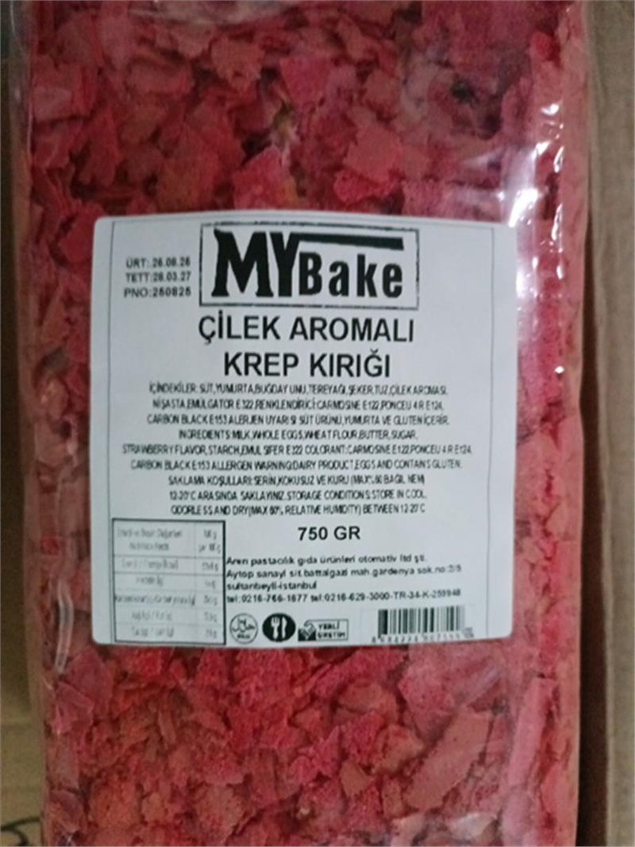 Krep Kırığı Çilek   (750 gr)