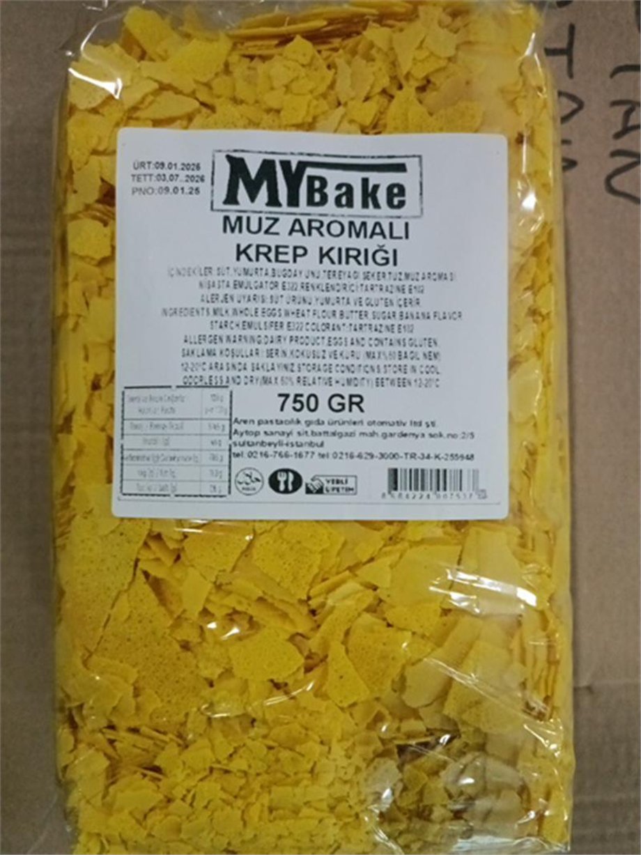 Krep Kırığı Muz   (750 gr)