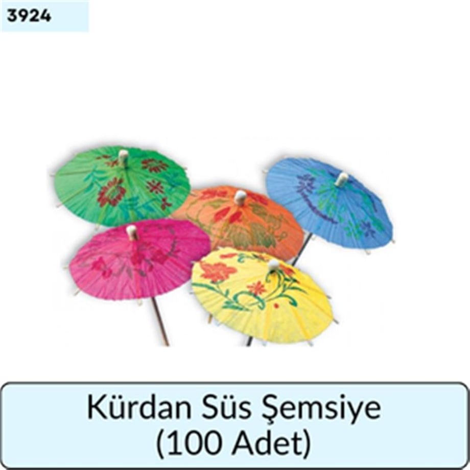 Kürdan Süs ŞEMSİYE (100 adet)
